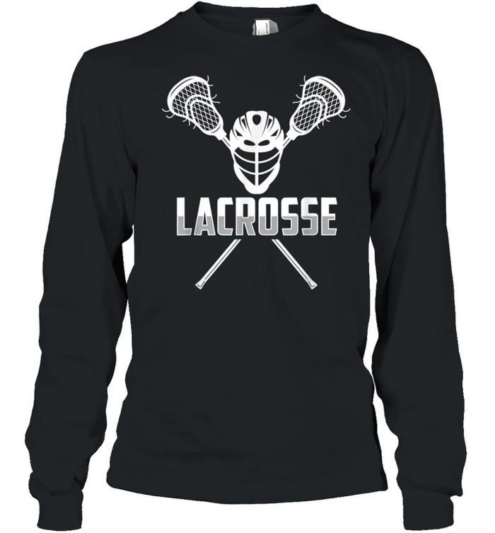 Lacrosse Team Player Lacrosse shirt Long Sleeved T-shirt