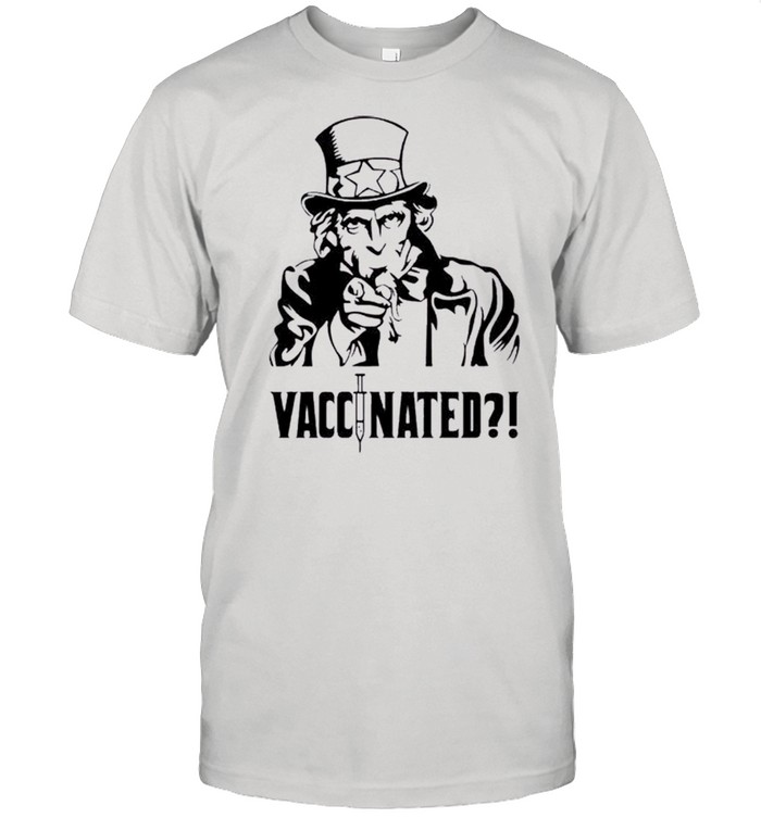 Uncle Sam Vaccinated shirt