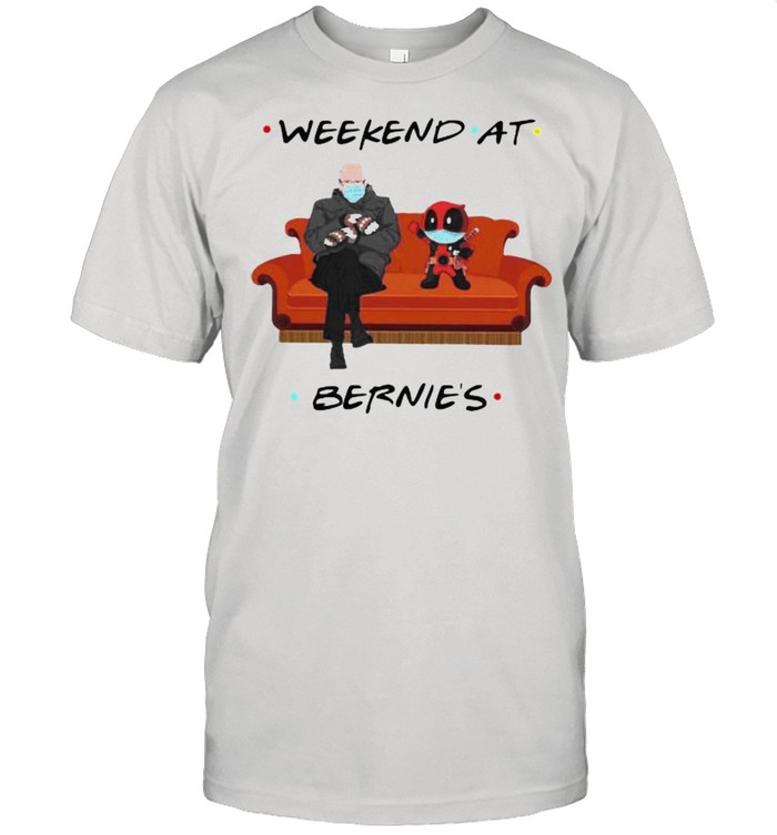 Weekend At Bernies Old Man And Deadpool Wear Mask Shirt