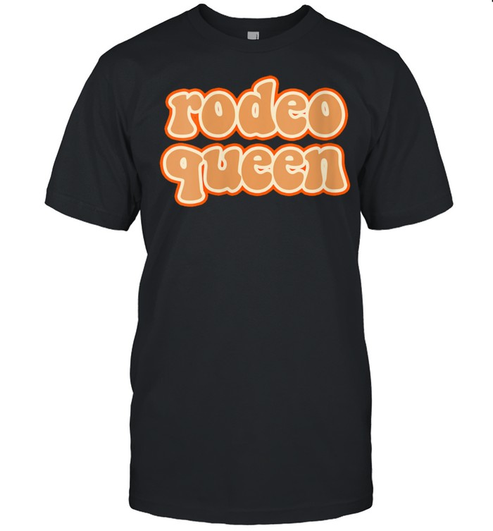 Womens Rodeo Queen Shirt Vintage Dancing 70s 80s Rodeo Retro shirt