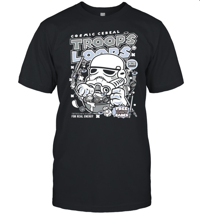 Cosmic cereal Trooper Loops shirt