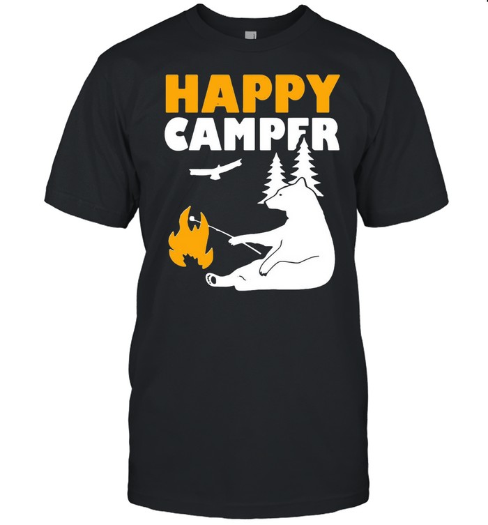 Happy Camper Camping Bear shirt