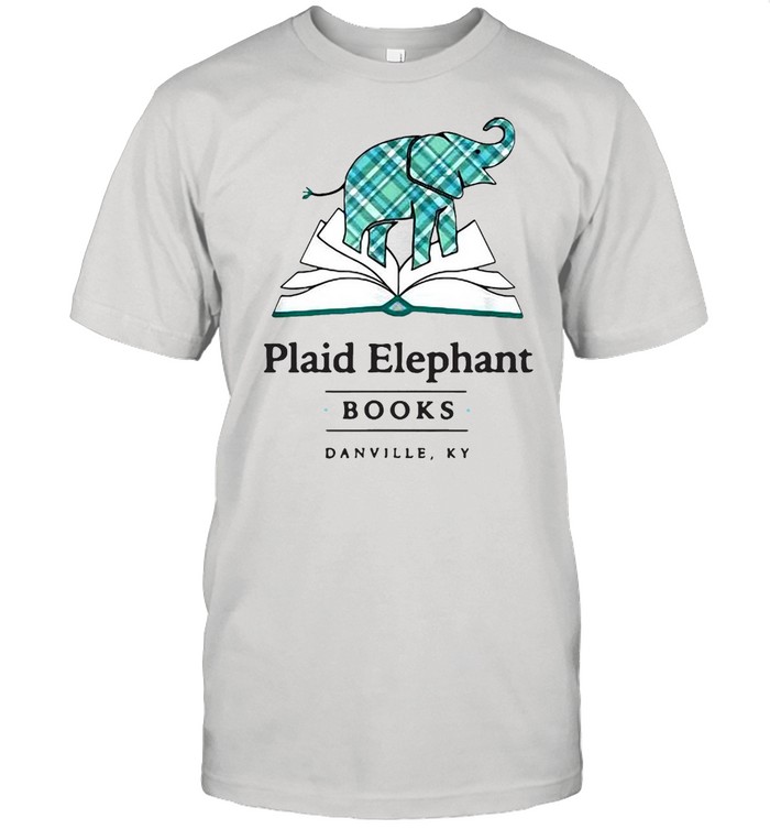 Plaid Elephant Books Danville Ky T-shirt