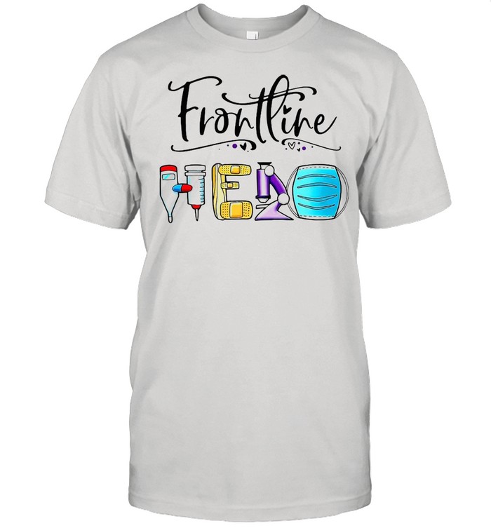Frontline Hero Face Mask T-shirt