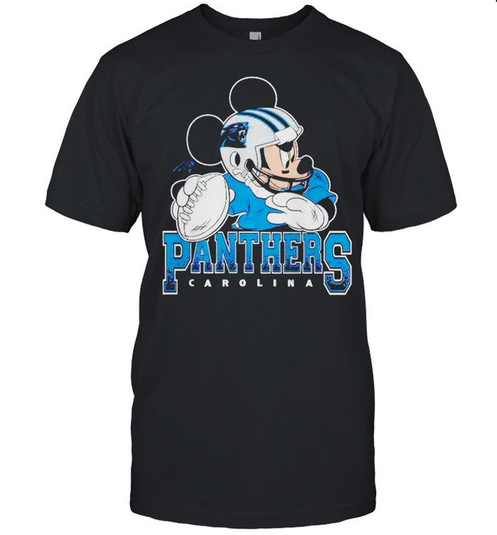 Carolina Panthers Disney Mickey shirt