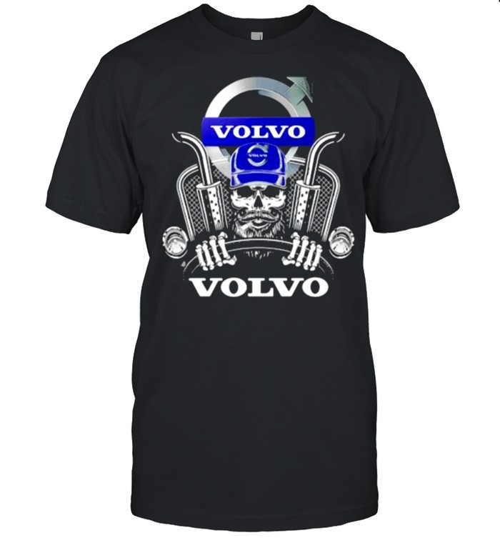 Skull With Volvo Fh16 750 Logo Shirt