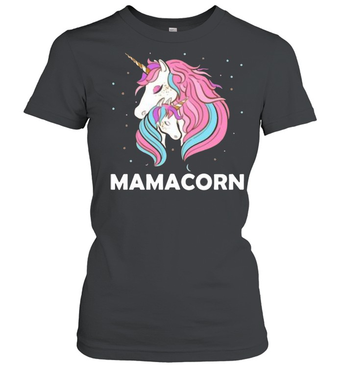 Unicorns mamacorn shirt Classic Women's T-shirt