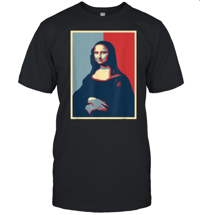 Vintage Mona Lisa Leonardo Da Vinci Renaissance Painting Shirt