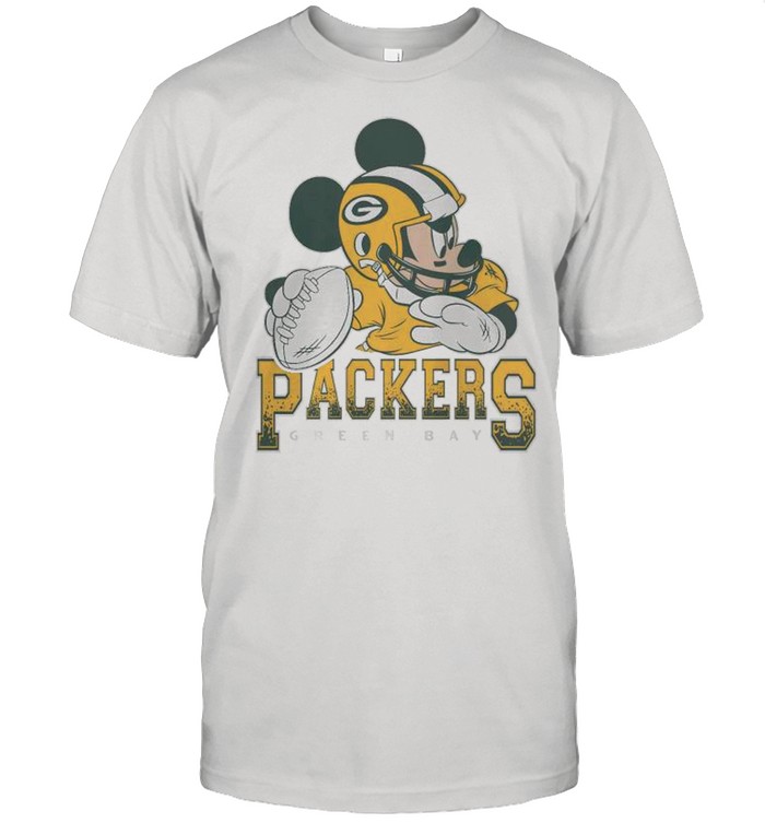 Green Bay Packers Junk Food Disney Mickey shirt