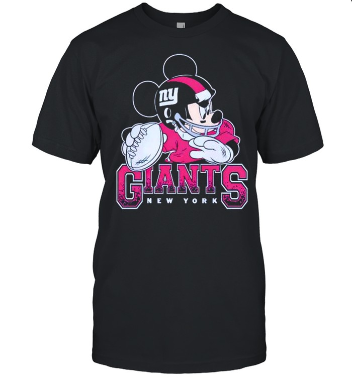 New York Giants Junk Food Disney Mickey shirt