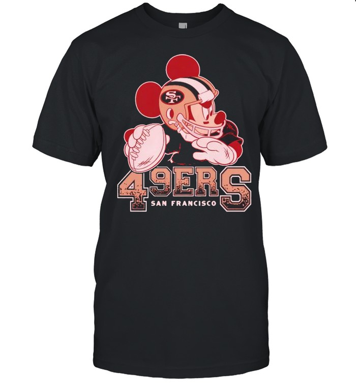 San Francisco 49ers Junk Food Disney Mickey shirt