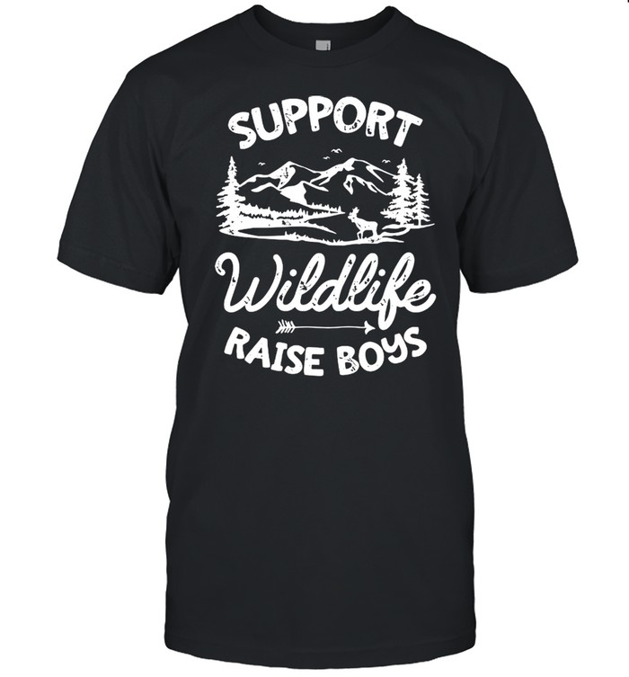 Support Wildlife Raise Boys 2021 shirt