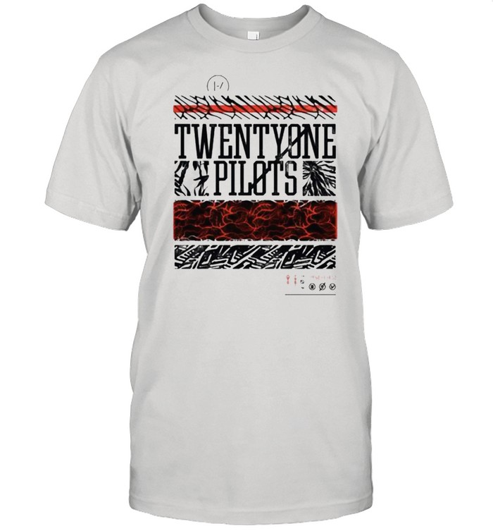 Twenty one pilots athletic stack shirt