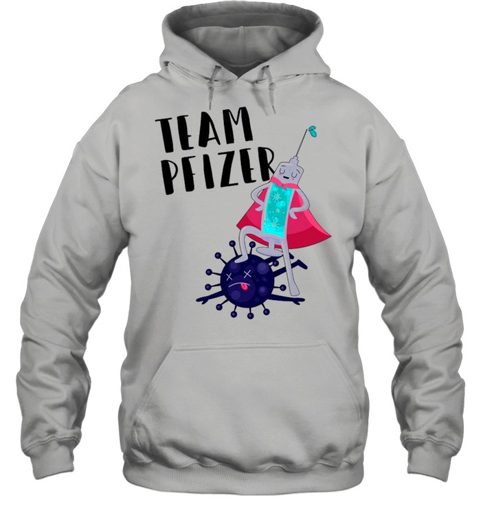 Vaccinated Team Pfizer 2021 shirt Unisex Hoodie