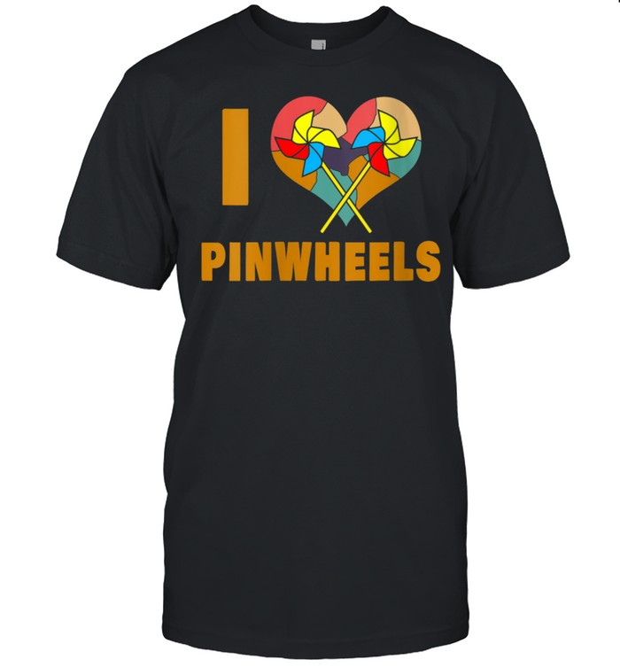 Womens I love Pinwheels shirt