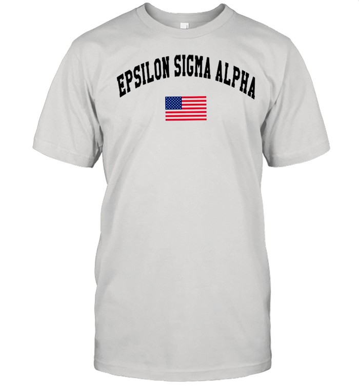Epsilon Sigma Alpha American Flag shirt