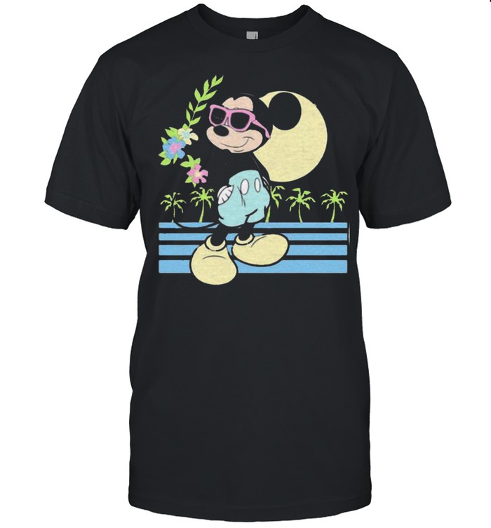 Flowers Mickey Travel Shirt