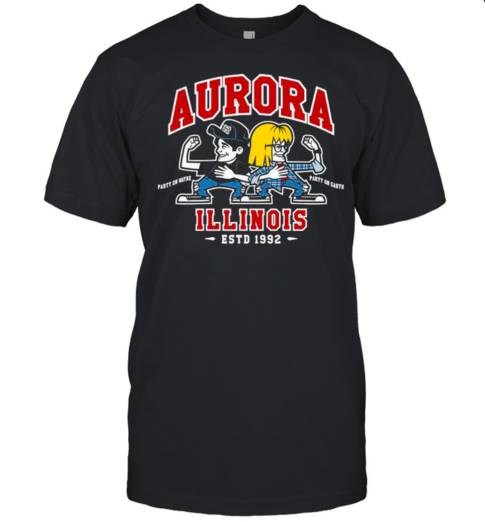 Jay & Silent Bob Chibi Aurora Illinois shirt