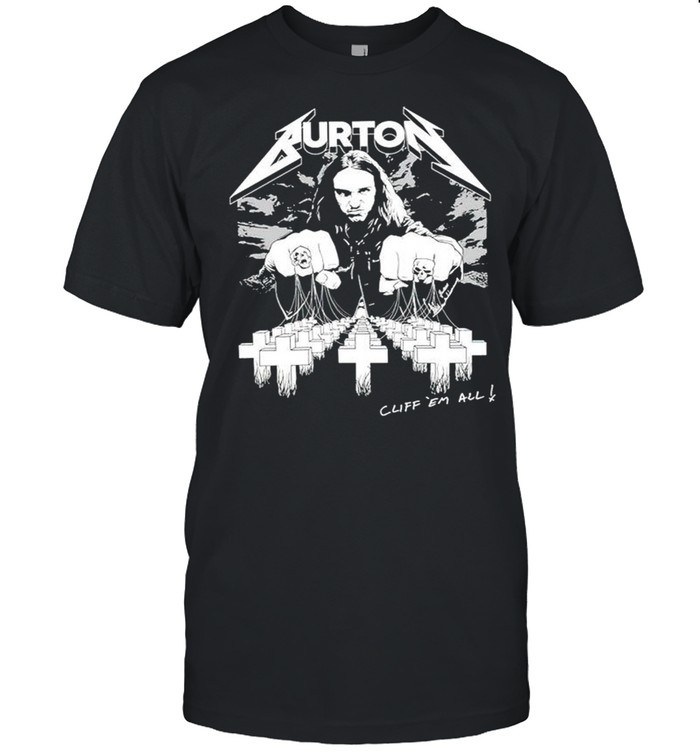 Metallica Cliff Em All shirt