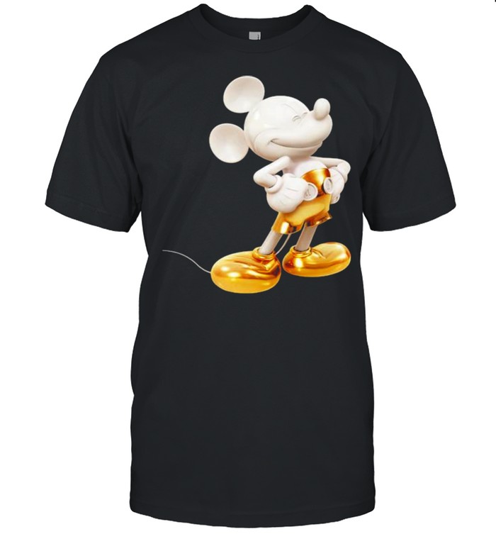 Mickey Symbol Gold Shirt