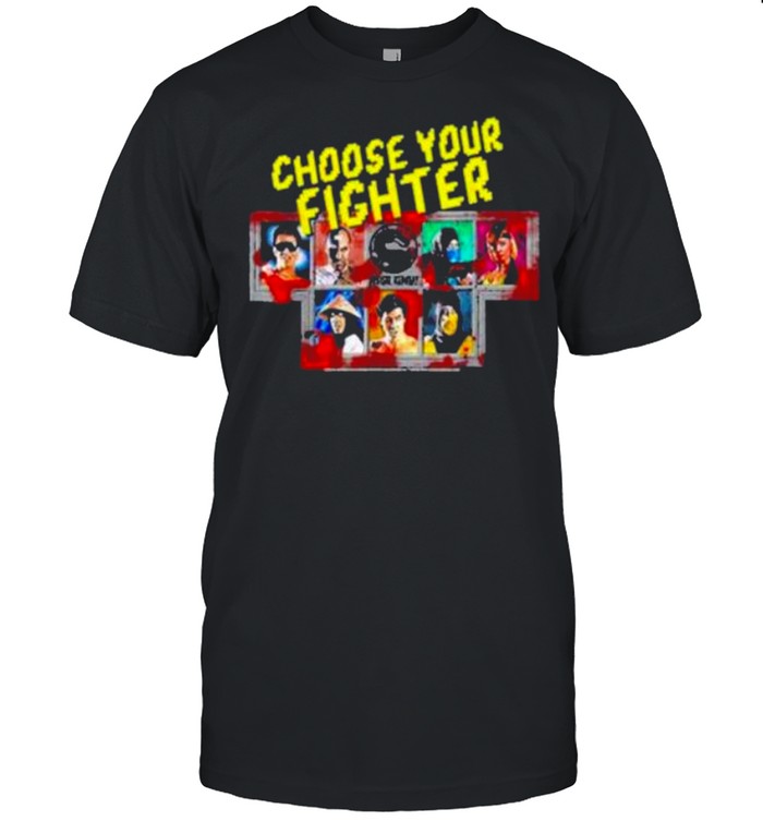 Mortal KomBat KlasSic Choose Your Fighter shirt