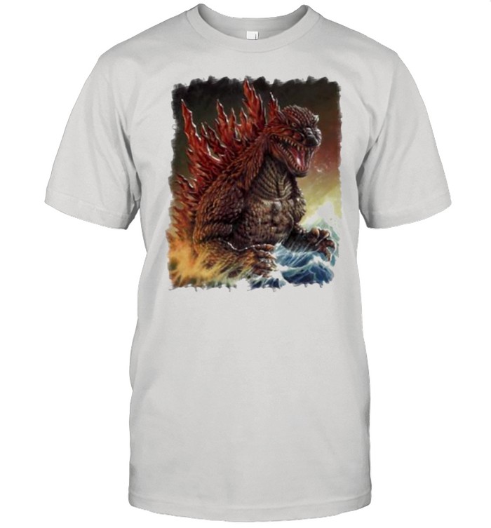 The Monster Team Big Fan Godzilla Shirt