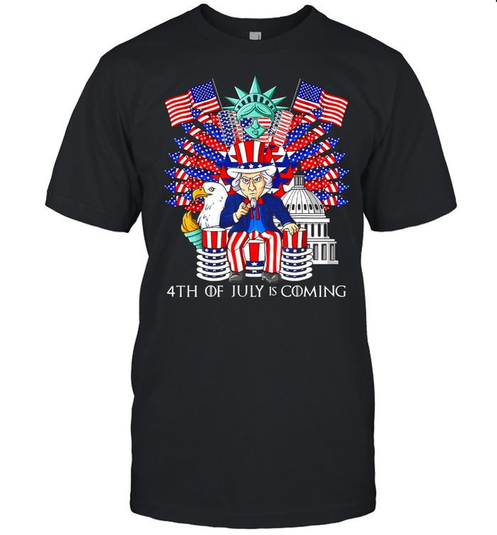 Uncle Sam Throne 4th Of July USA Patriotic Shirt