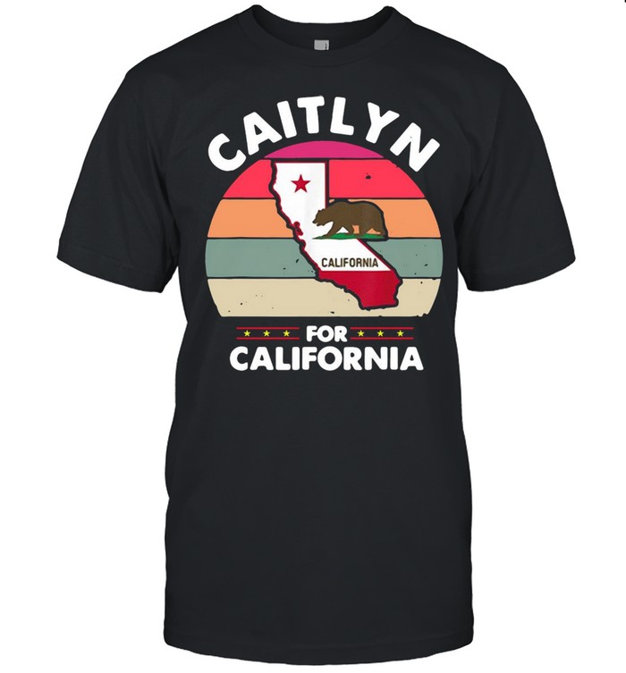 Caitlyn bear for California vintage shirt