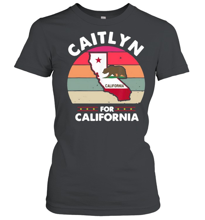 Caitlyn bear for California vintage shirt Classic Women's T-shirt
