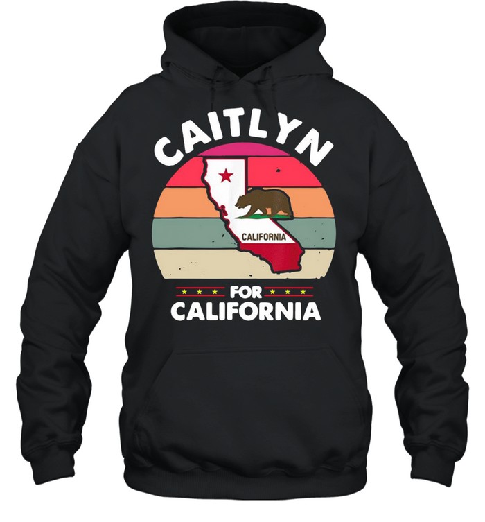 Caitlyn bear for California vintage shirt Unisex Hoodie