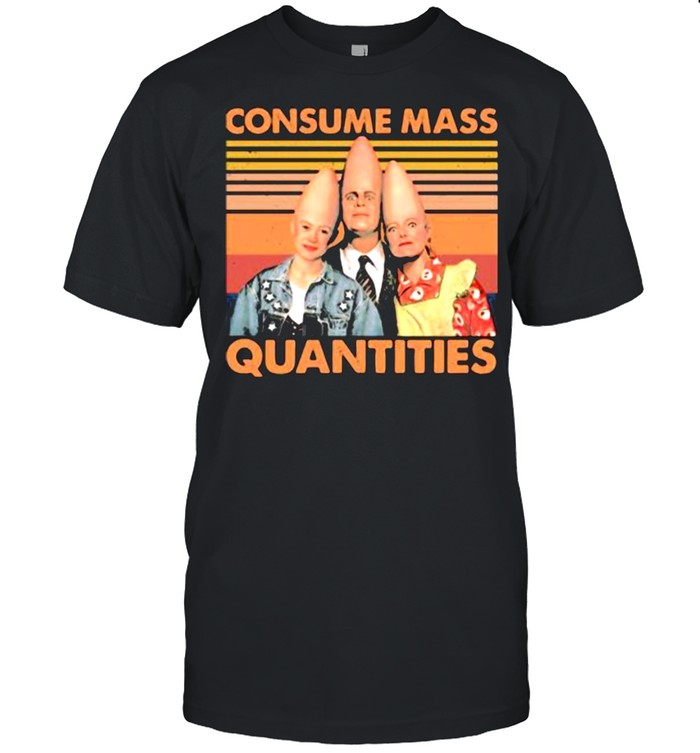 Consume Mass Quantities Vintage Disney Shirt