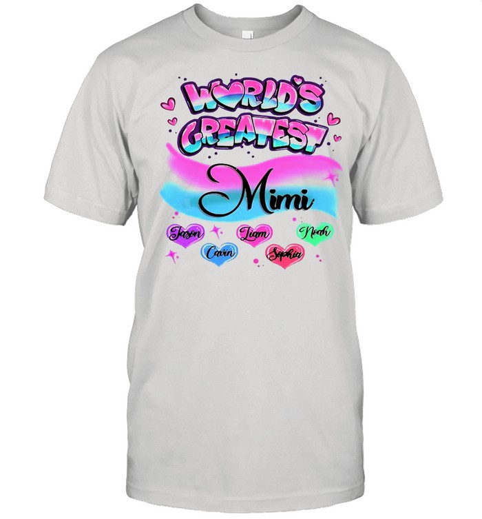 Girly World’s Greatest Mimi T-shirt