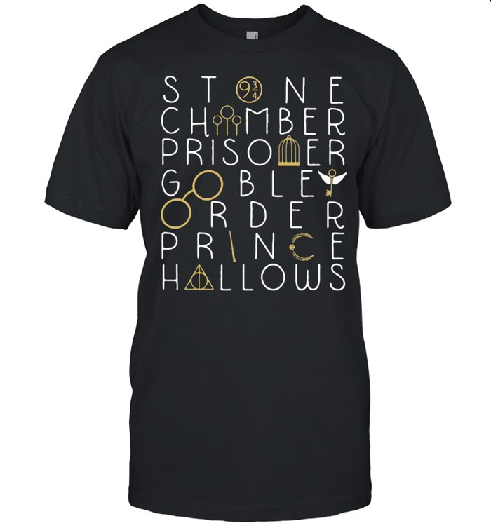 Stone Chimber Prisoner Goblet Order Prince Hallows Shirt