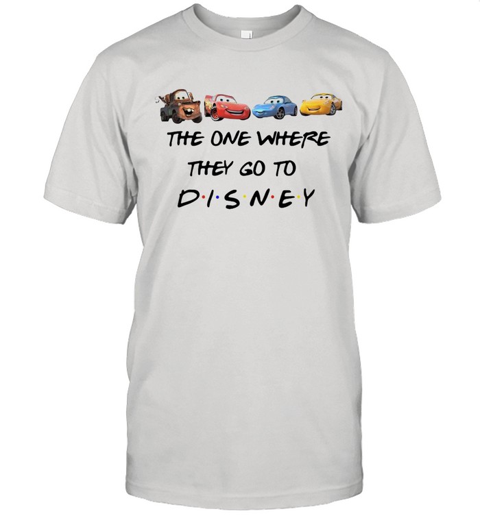 The One Where They Go To Car Disney T-shirt