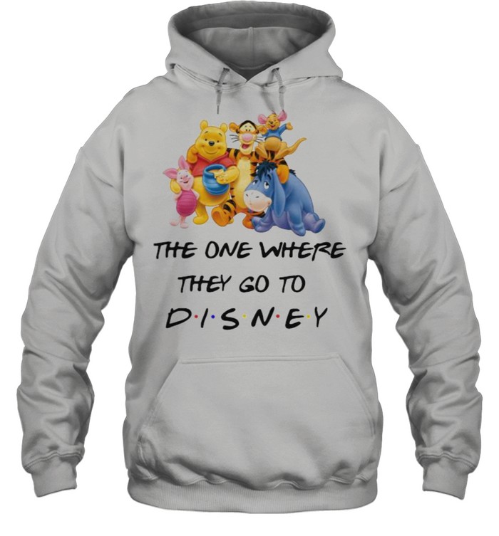 The One Where They Go To Disney Winnie The Pooh Movie  Unisex Hoodie