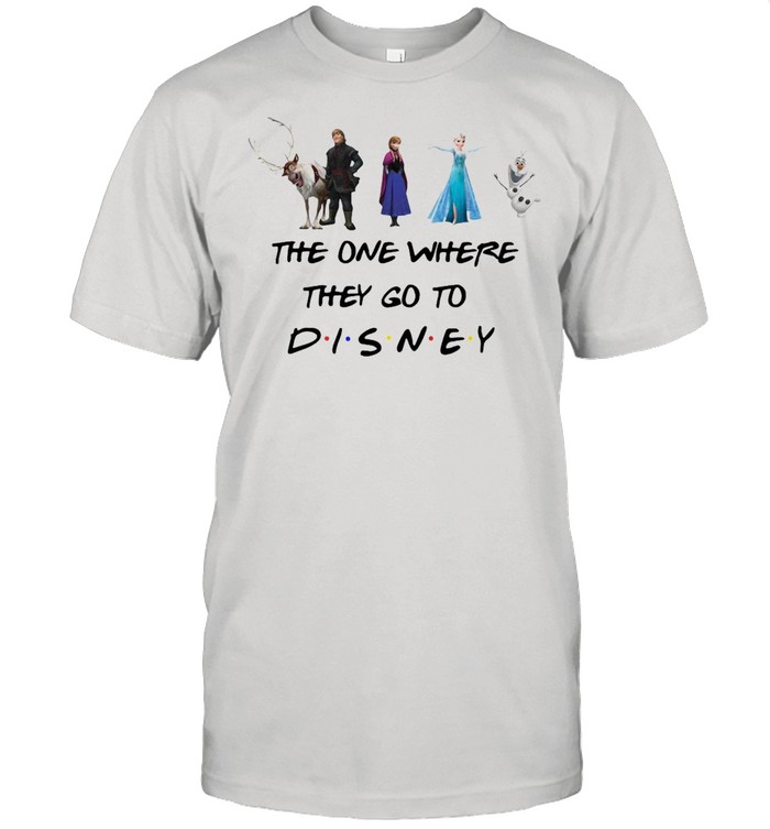 The One Where They Go To Frozen Disney T-shirt