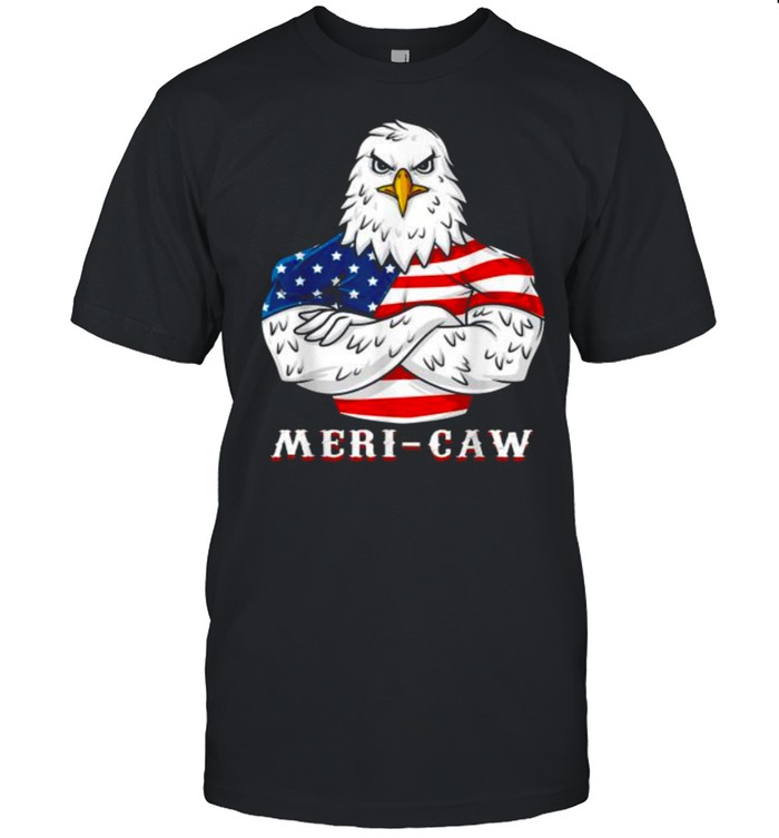 Eagle Mericaw 4th Of July Patriotic Shirt