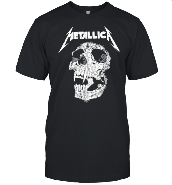 Metallicas Design Art Band Music Outfits Retro Skull Shirt