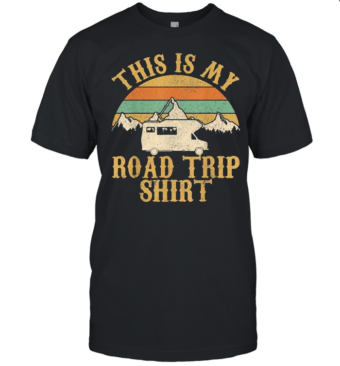 This Is My Road Trip Shirt RV Camping Vintage Shirt