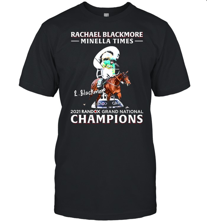 Rachael Blackmore Minella Times 2021 Randox Grand National Champions Shirt