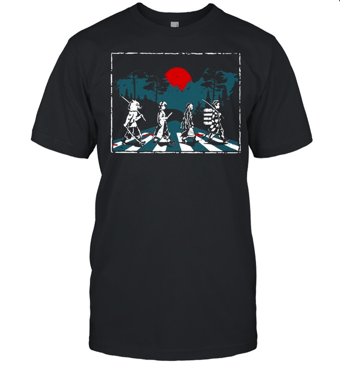 Samurai Abbey Road shirt