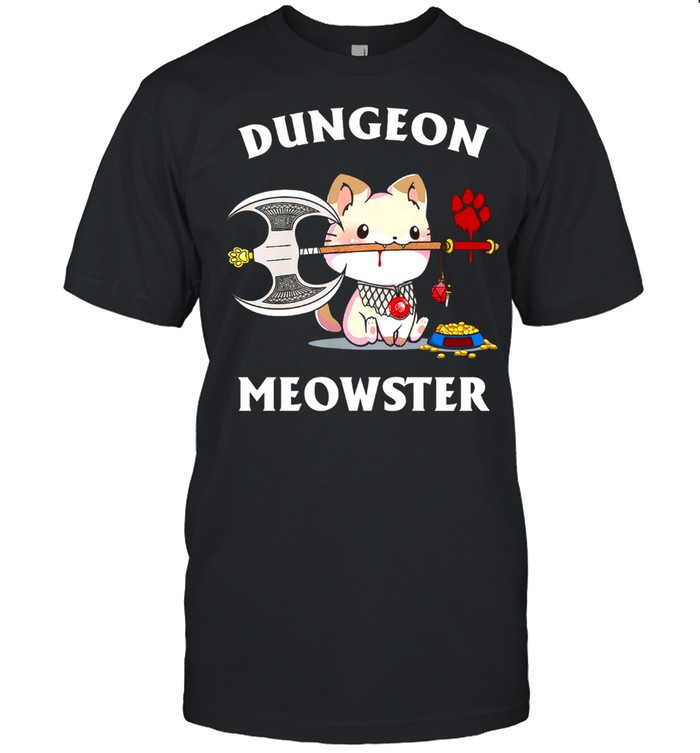 Dungeon meowster shirt