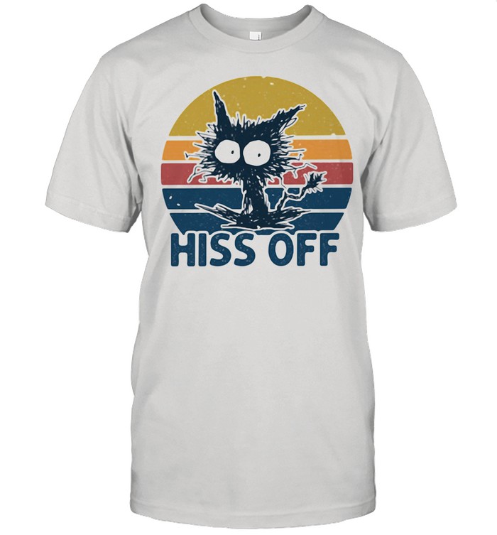 Hiss Off Cat Vintage Shirt