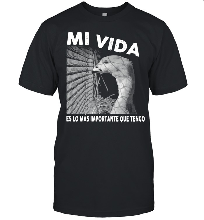 Mi Vida Es Lo Mas Importante Que Tengo T-shirt