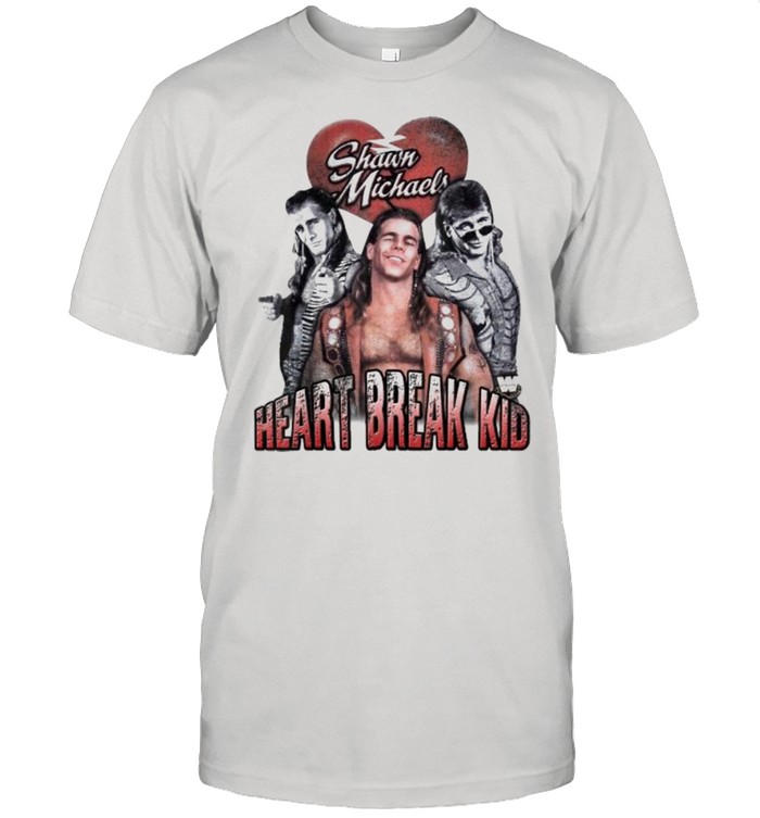 Heart Break Kid Shawn Michaels Vaporware Wrestling WOO Shirt