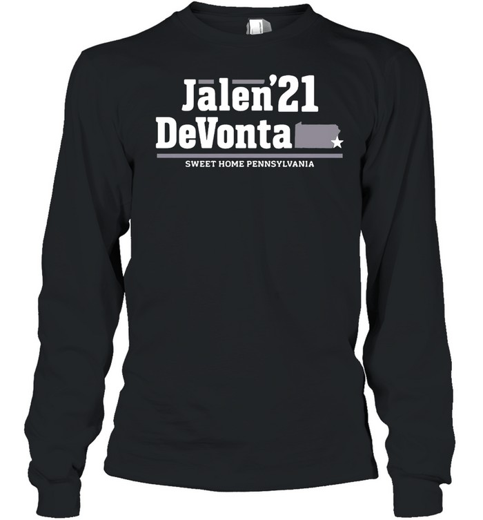 Jalen 21 Devonta Sweet Home Pennsylvania shirt Long Sleeved T-shirt