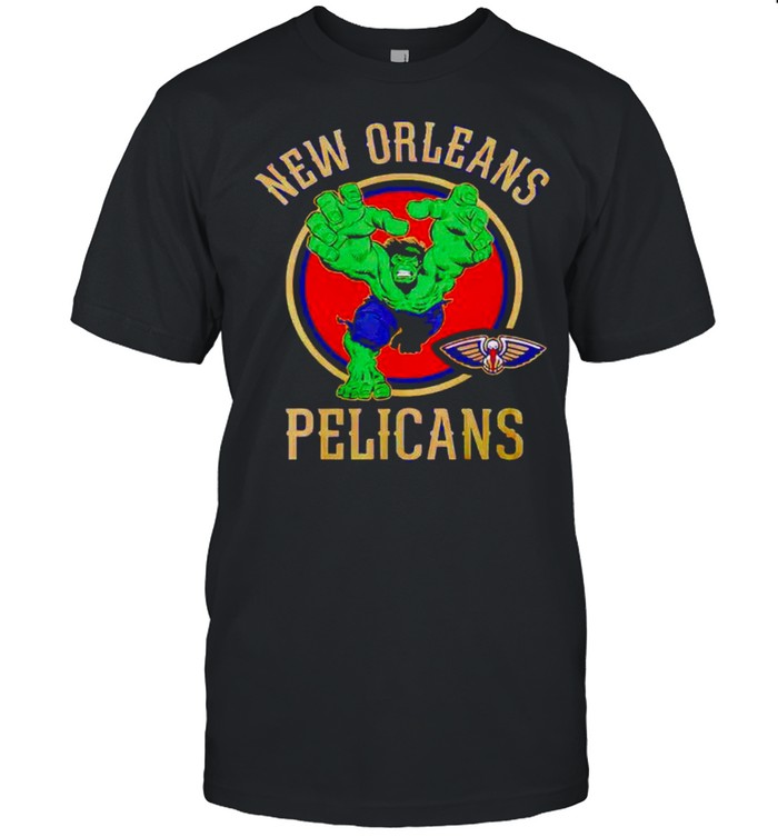 Marvel Hulk New Orleans Pelicans shirt