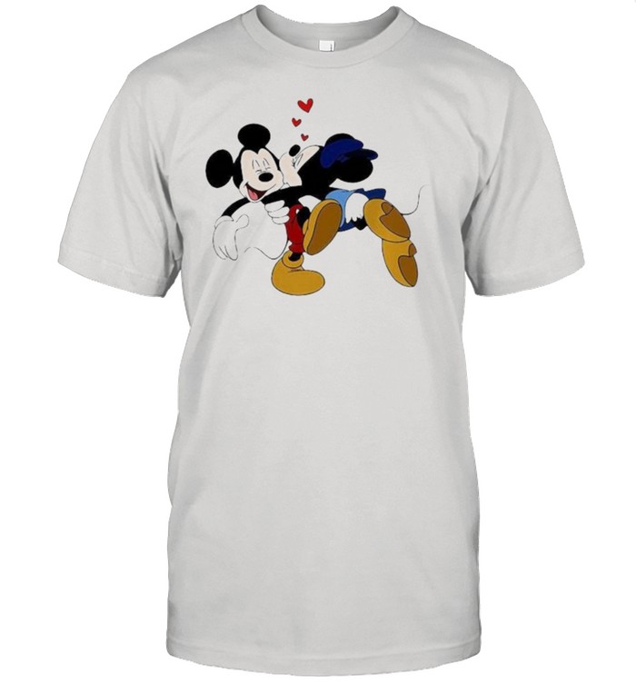 Minnie Mickey Kisses Disney Shirt