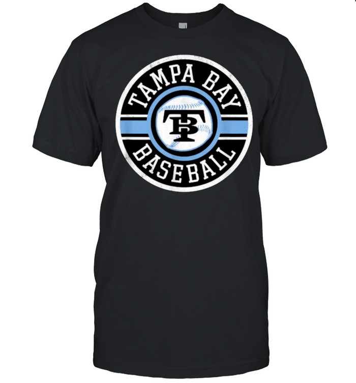 Tampa Bay Baseball Retro Badge Ray Shirt