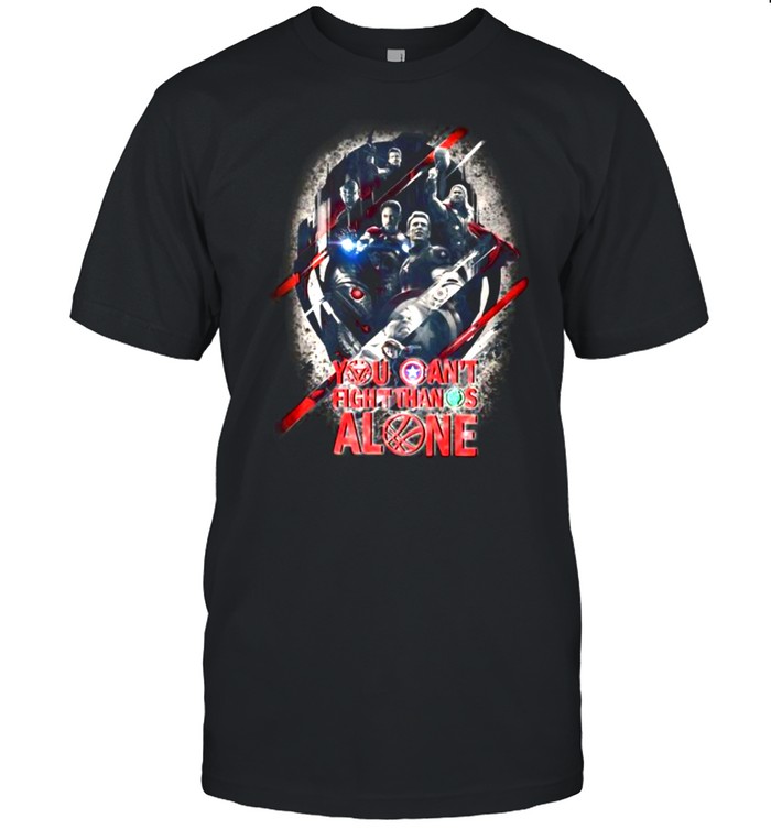 You Can’t Fight Than Alone Captain America Shirt